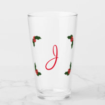 Monogrammed jul Holly