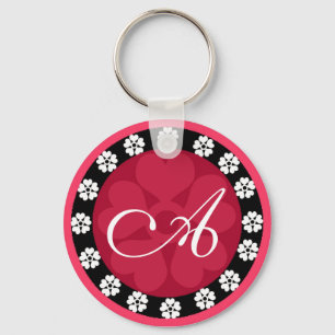 Monogrammed Keychains Nyckelring