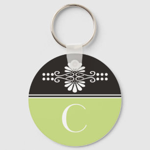 Monogrammed Keychains Nyckelring