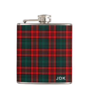 Monogrammed klanKerr Tartan Fickplunta