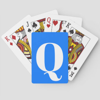 MONOGRAMMED leka kort för visuellt nedsatt Casinokort