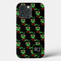 Monogrammed Lycklig Bookworm Black