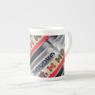 Monogrammed Mahjong Benporslin Mugg