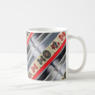 Monogrammed Mahjong Kaffemugg