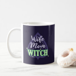 Monogrammed Maka Mamma Witch - Funny Halloween Kaffemugg