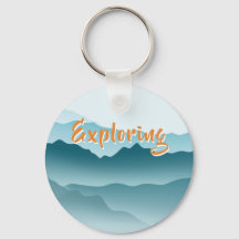 Monogrammed minimalistiskt blåvalsberg