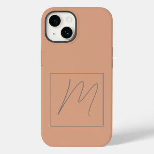 Monogrammed Modern, inledande oformaterat skript