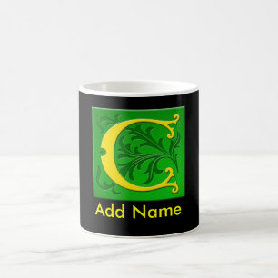 Monogrammed mugg