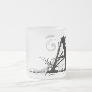 Monogrammed mugg "för A" -