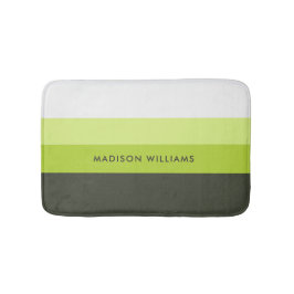 Monogrammed,namn. Badrumsmatta