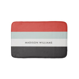 Monogrammed,namn. Badrumsmatta