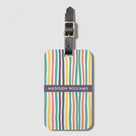 Monogrammed,namn. Bagagebricka