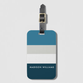 Monogrammed,namn. Bagagebricka