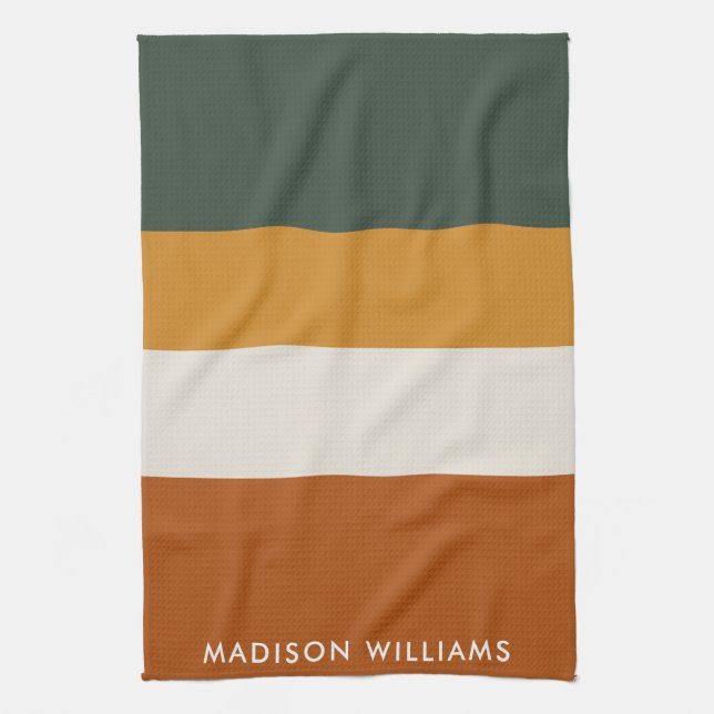 Monogrammed,namn. Kökshandduk (Vertikal)