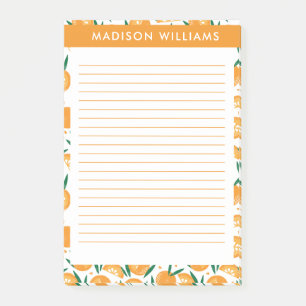 Monogrammed,namn. Post-it Block