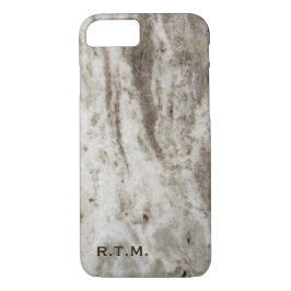 Monogrammed Pearl Granite iPhone 7 Fodral