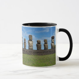 Monogrammed Rapa Nui kaffemugg