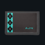 Monogrammed Retro Manar Wallet Gift<br><div class="desc">Designen kommer från originalteckningen.</div>