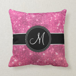 Monogrammed skins Sparkles kudder Kudde