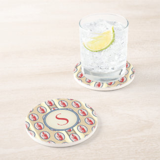 Monogrammed Spiny Sten Lobster Underlägg