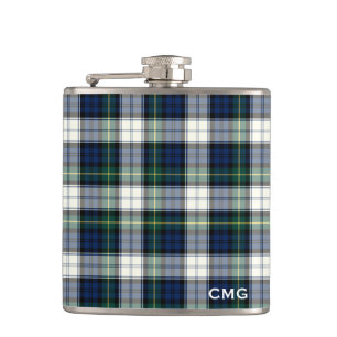 Monogrammed Tartan för klanGordon klänning Fickplunta