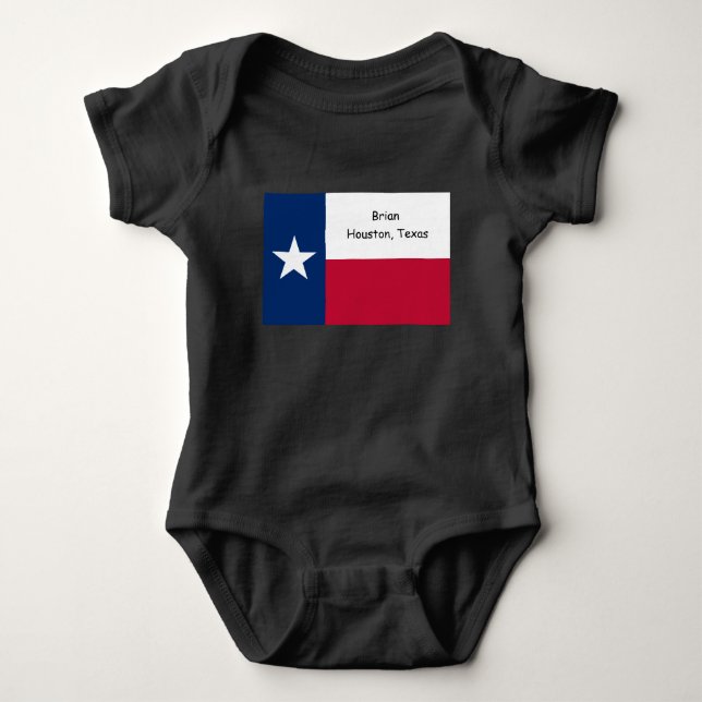 Monogrammed Texas sleeper T Shirt (Framsida)