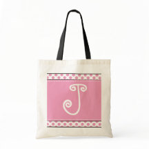 Monogrammed tote bags