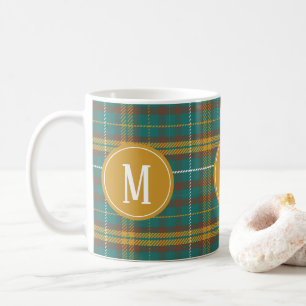 Monogrammed Twill Play Scottish Mönster Kaffemugg