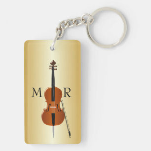 Monogrammed violoncell