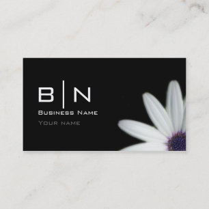 Monogrammed visitkort