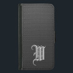 Monogrammed ’W’ Samsung Galaxy Wallet Case Plånboksfodral För Samsung Galaxy S5<br><div class="desc">En coola gåva till vem som helst,  inklusive dig! Använda det konturteckensnitt för Blackletter som ska matcha och anpassa eller anpassa det så att det blir ditt eget! Kolla in butiken för fler artiklar!</div>
