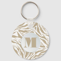 Monogrammed Zebra Animal Print
