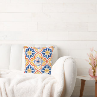 Monogrammerad Boho Chic accentplatta Kudde