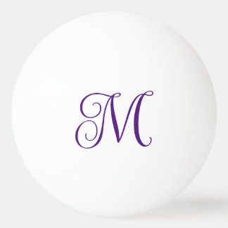 Monogrammerad pingisboll