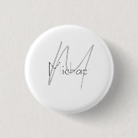 Monogrammet Minimalistiskt vanligt Namn i modern