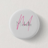 Monogrammet Minimalistiskt vanligt Namn i modern
