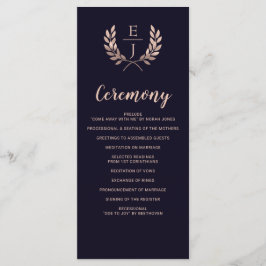 Monogrammet Ro Guld Program