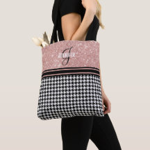 Monogrammet Ro Houndstooth namn