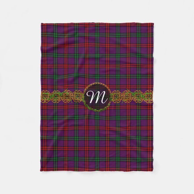 MonogramMontgomery Tartan Fleecefilt (Framsidan)