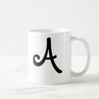 Monogrammugg "A ", Kaffemugg