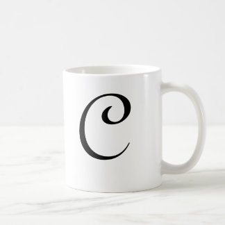 Monogrammugg "C ", Kaffemugg
