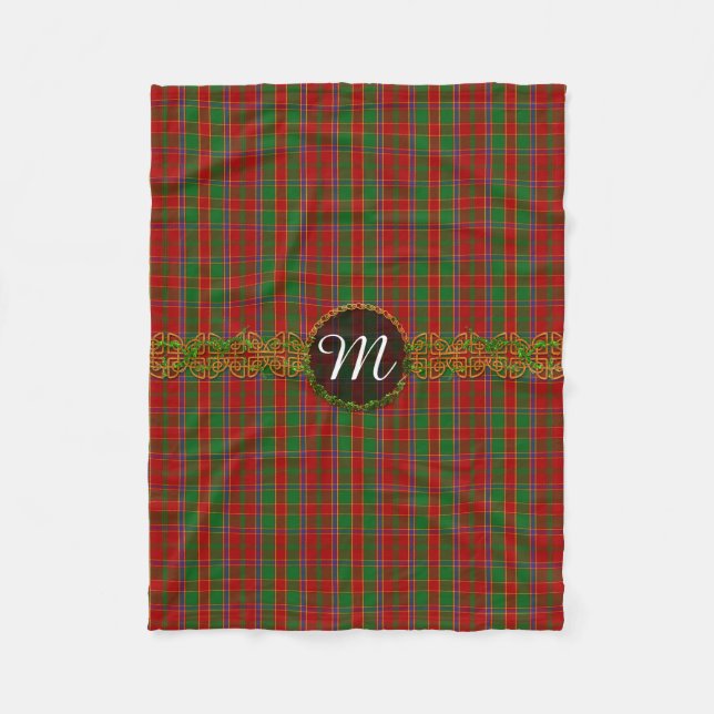 MonogramMunro Tartan Fleecefilt (Framsidan)