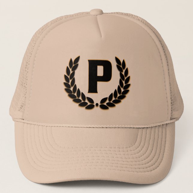 Monogrammutsatt mössa keps (Framsida)