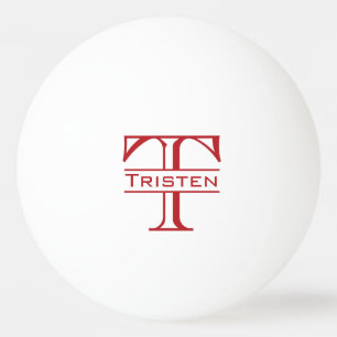 Monogrampresent Pingisboll