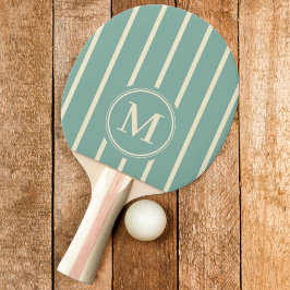Monogramränder Aqua Reef Färg Pingisracket