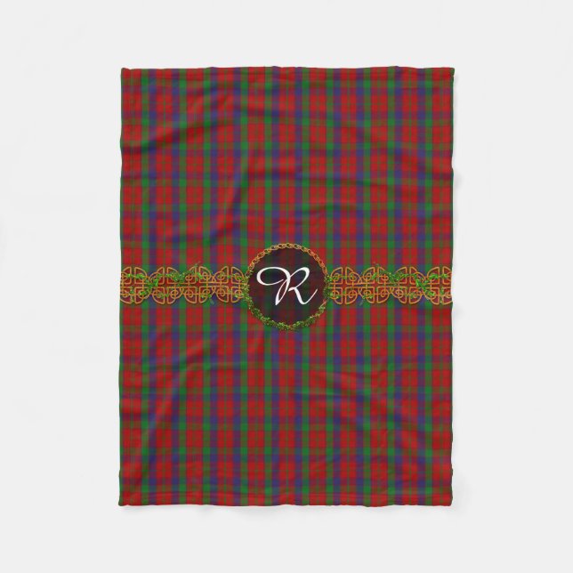MonogramRobertson Tartan Fleecefilt (Framsidan)