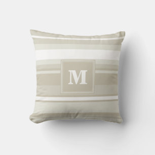 Monogramsandstenrandar Kudde