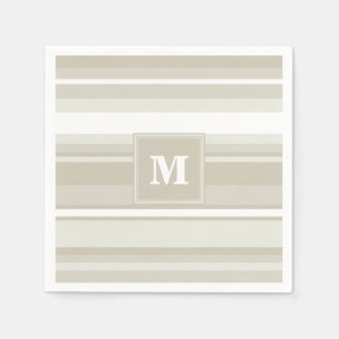 Monogramsandstenrandar Pappersservett