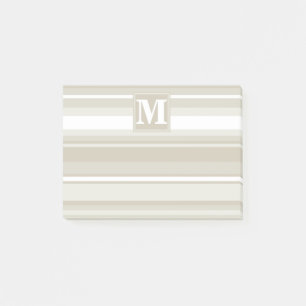 Monogramsandstenrandar Post-it Block