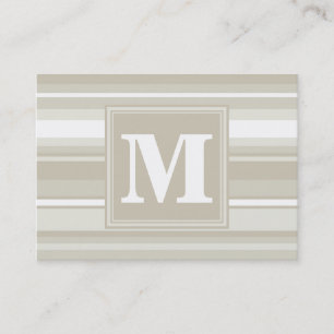 Monogramsandstenrandar Visitkort